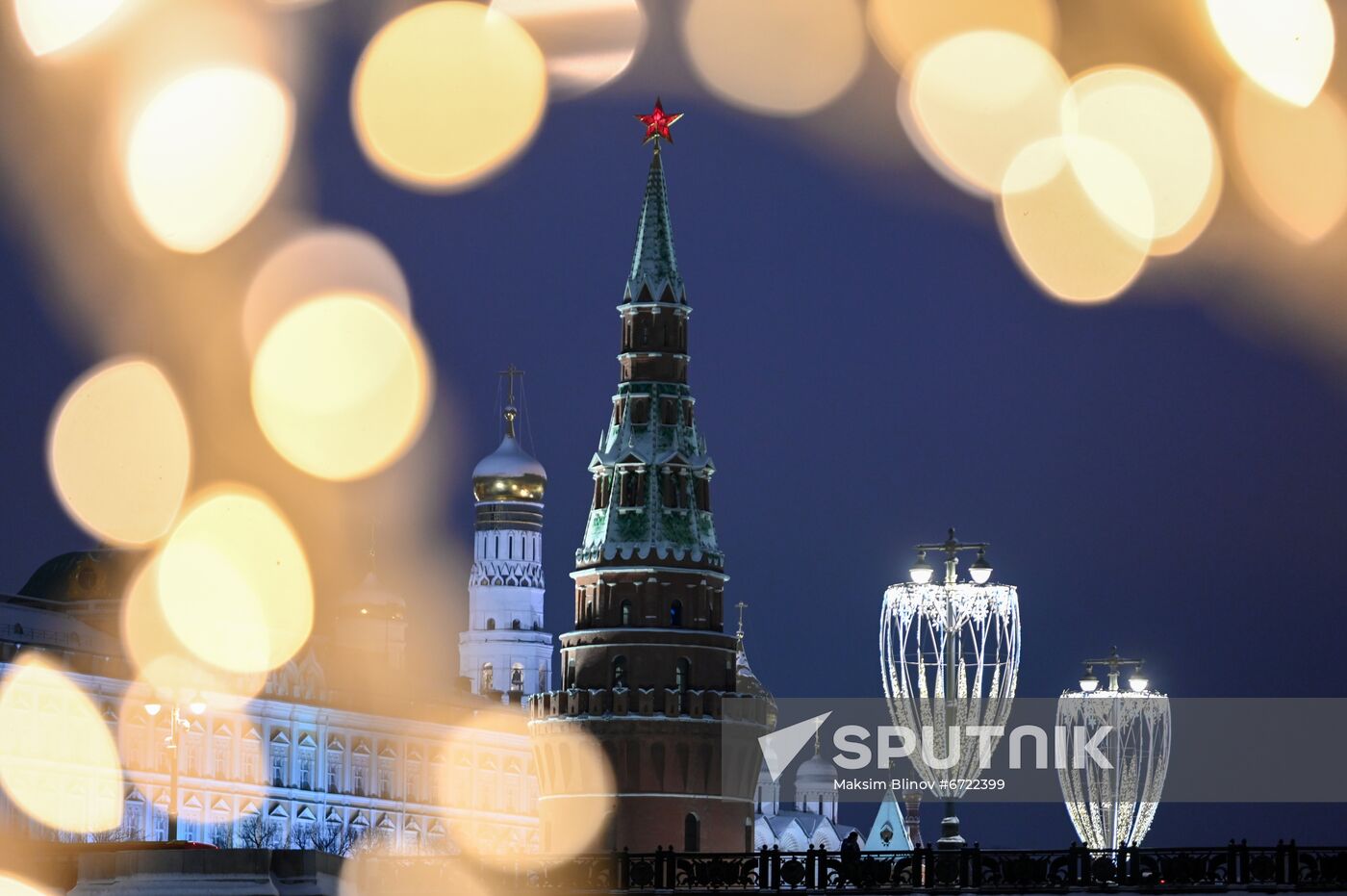 Russia New Year Festive Season Preparations