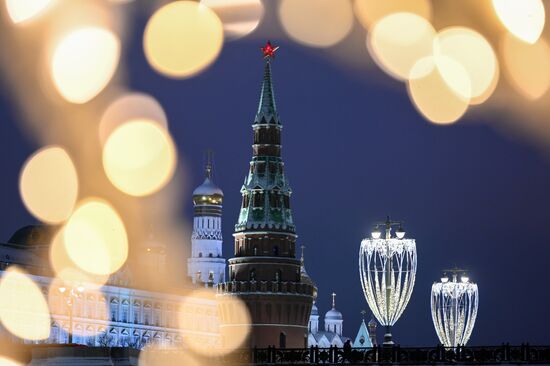 Russia New Year Festive Season Preparations