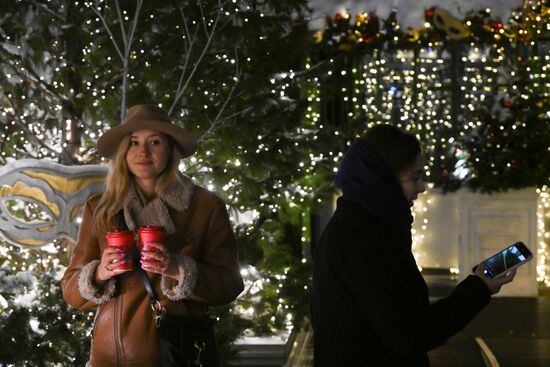 Russia New Year Festive Season Preparations
