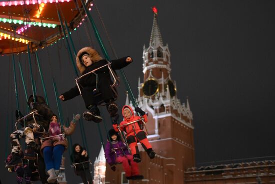 Russia New Year Festive Season Preparations