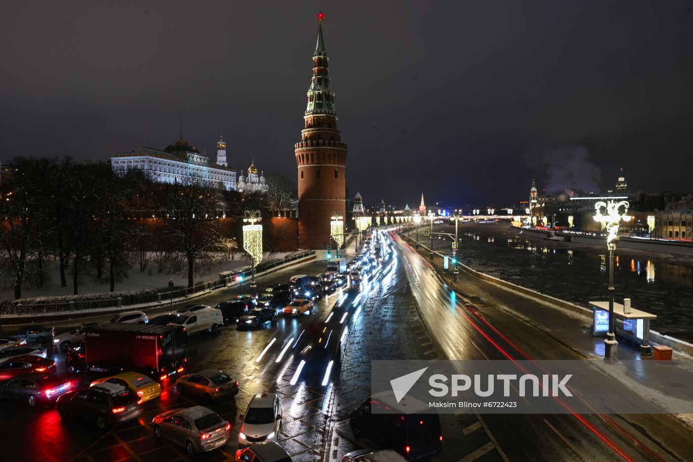 Russia New Year Festive Season Preparations