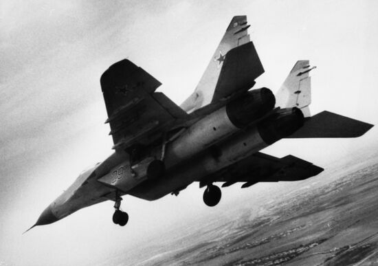 Mikoyan MiG-29 Soviet multi-purpose jet fighter aircraft