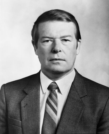 USSR Minister of Internal Affairs Vadim Bakatin