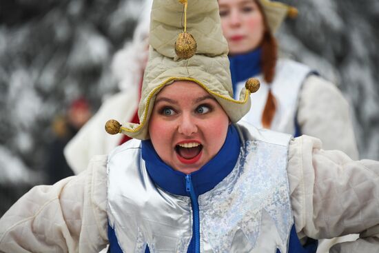 Russia New Year Festive Season Preparations