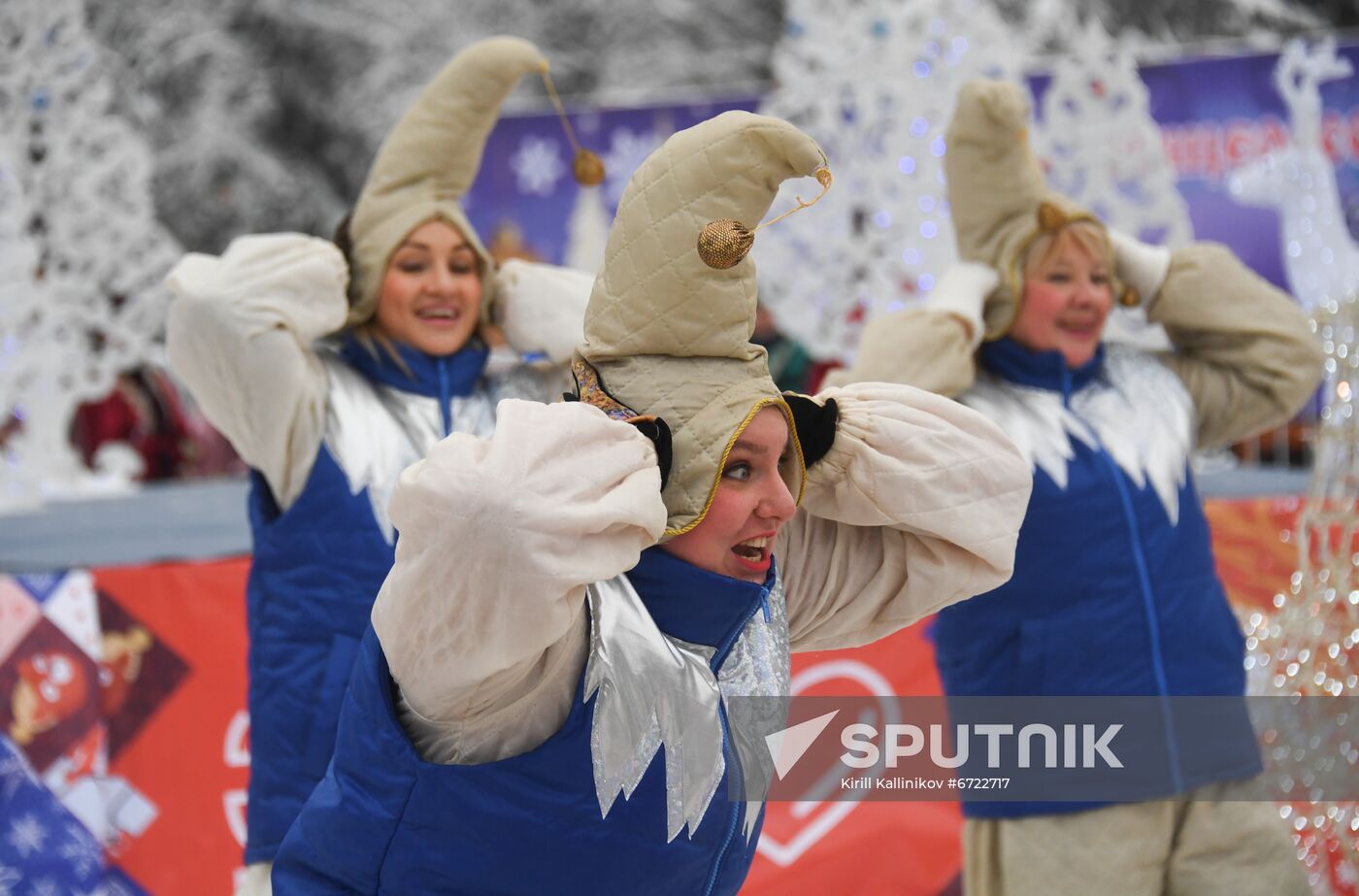 Russia New Year Festive Season Preparations