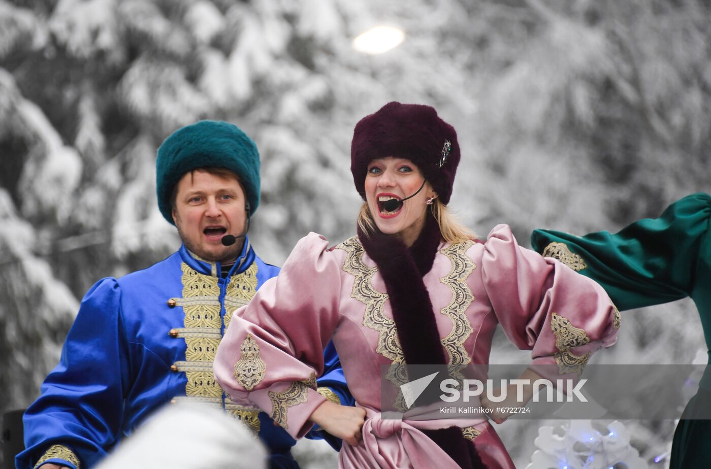 Russia New Year Festive Season Preparations