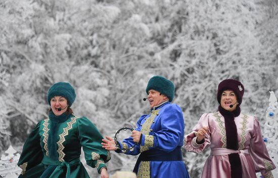 Russia New Year Festive Season Preparations
