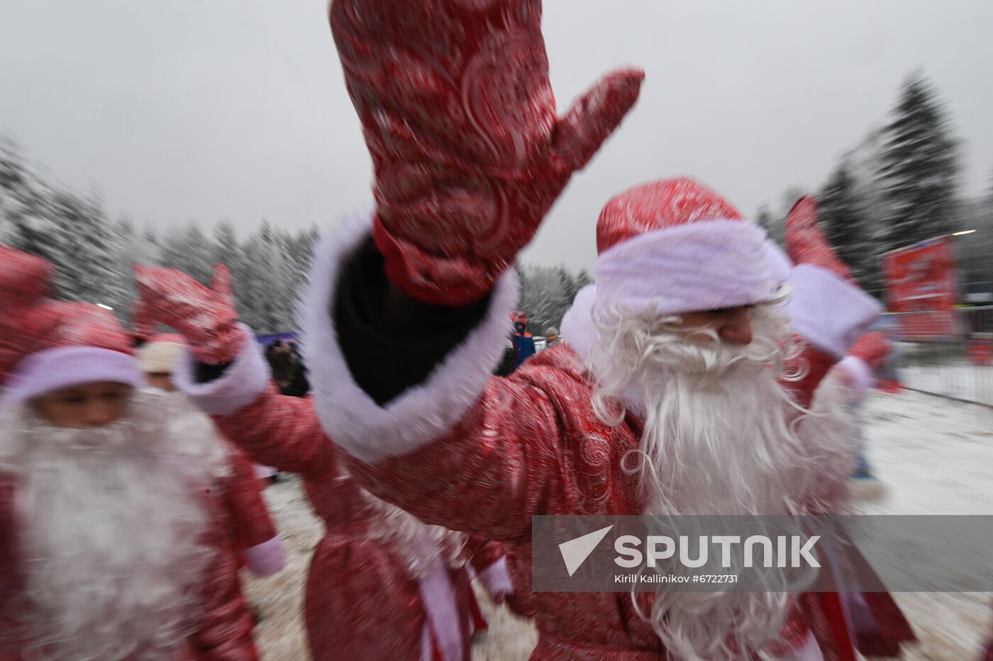 Russia New Year Festive Season Preparations