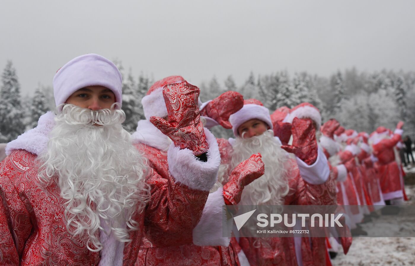 Russia New Year Festive Season Preparations