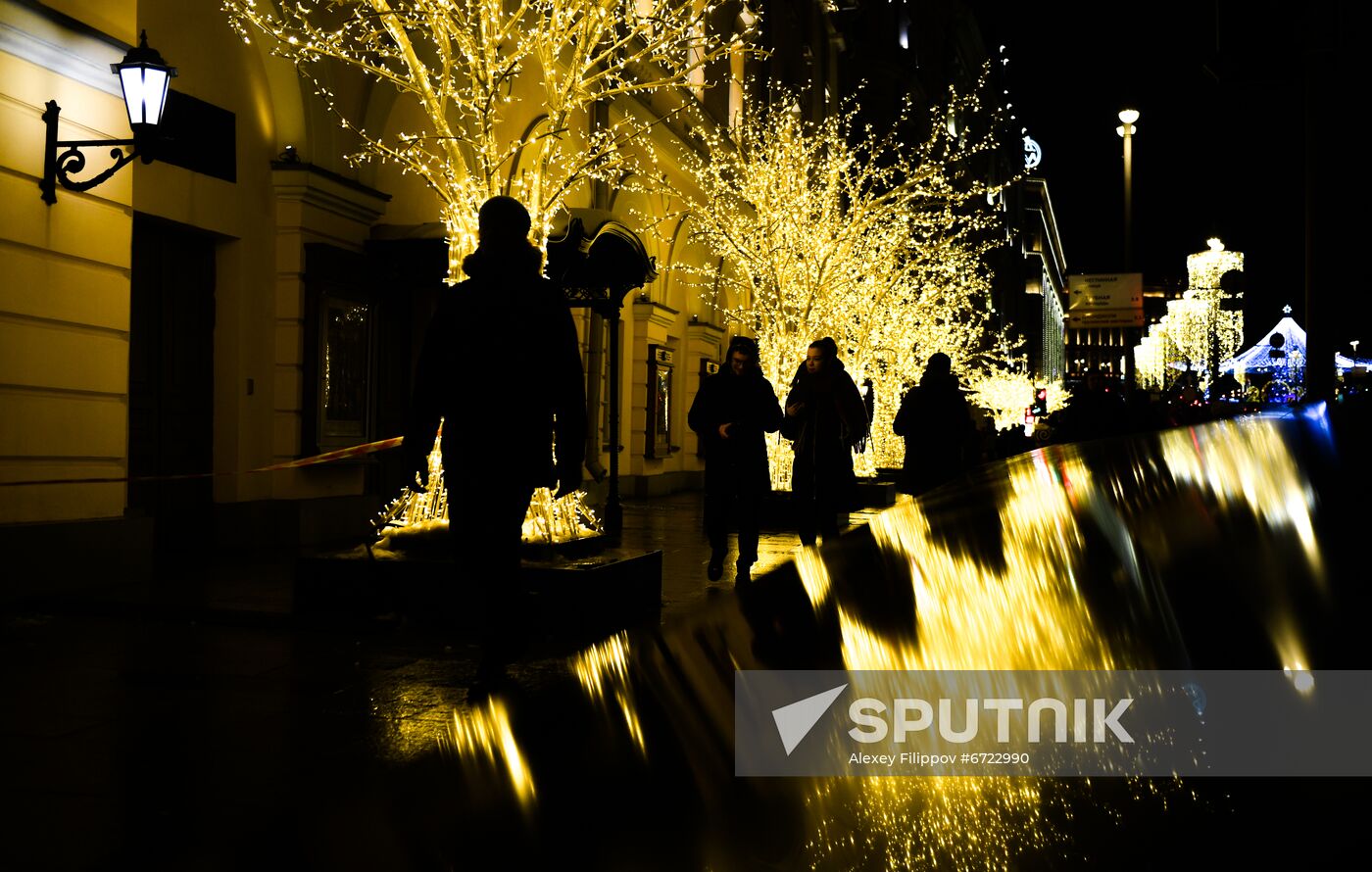 Russia New Year Festive Season Preparations