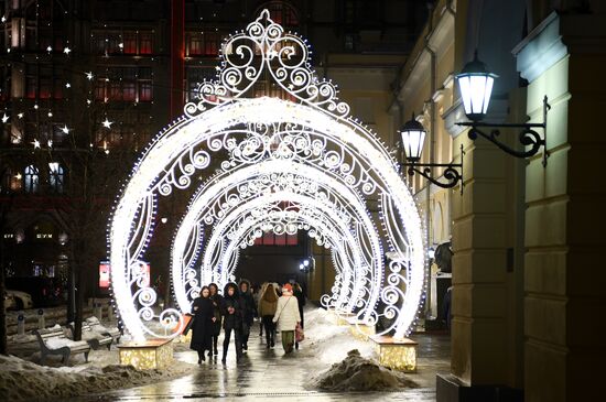 Russia New Year Festive Season Preparations