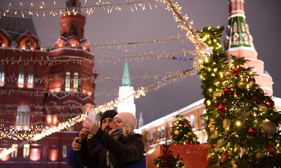 Russia New Year Festive Season Preparations