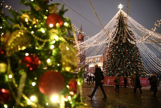 Russia New Year Festive Season Preparations