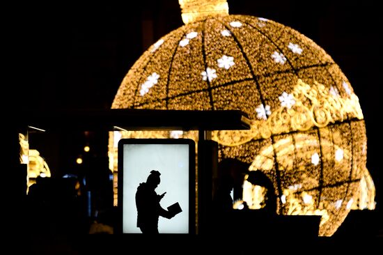 Russia New Year Festive Season Preparations