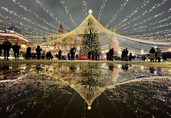 Russia New Year Festive Season Preparations