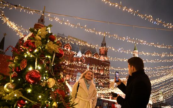 Russia New Year Festive Season Preparations
