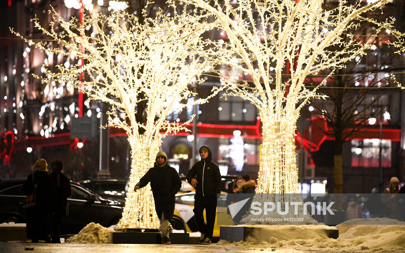 Russia New Year Festive Season Preparations