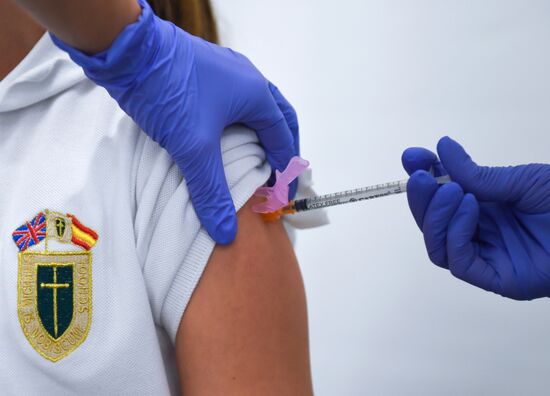 Spain Coronavirus Vaccination