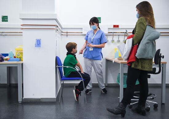 Spain Coronavirus Vaccination