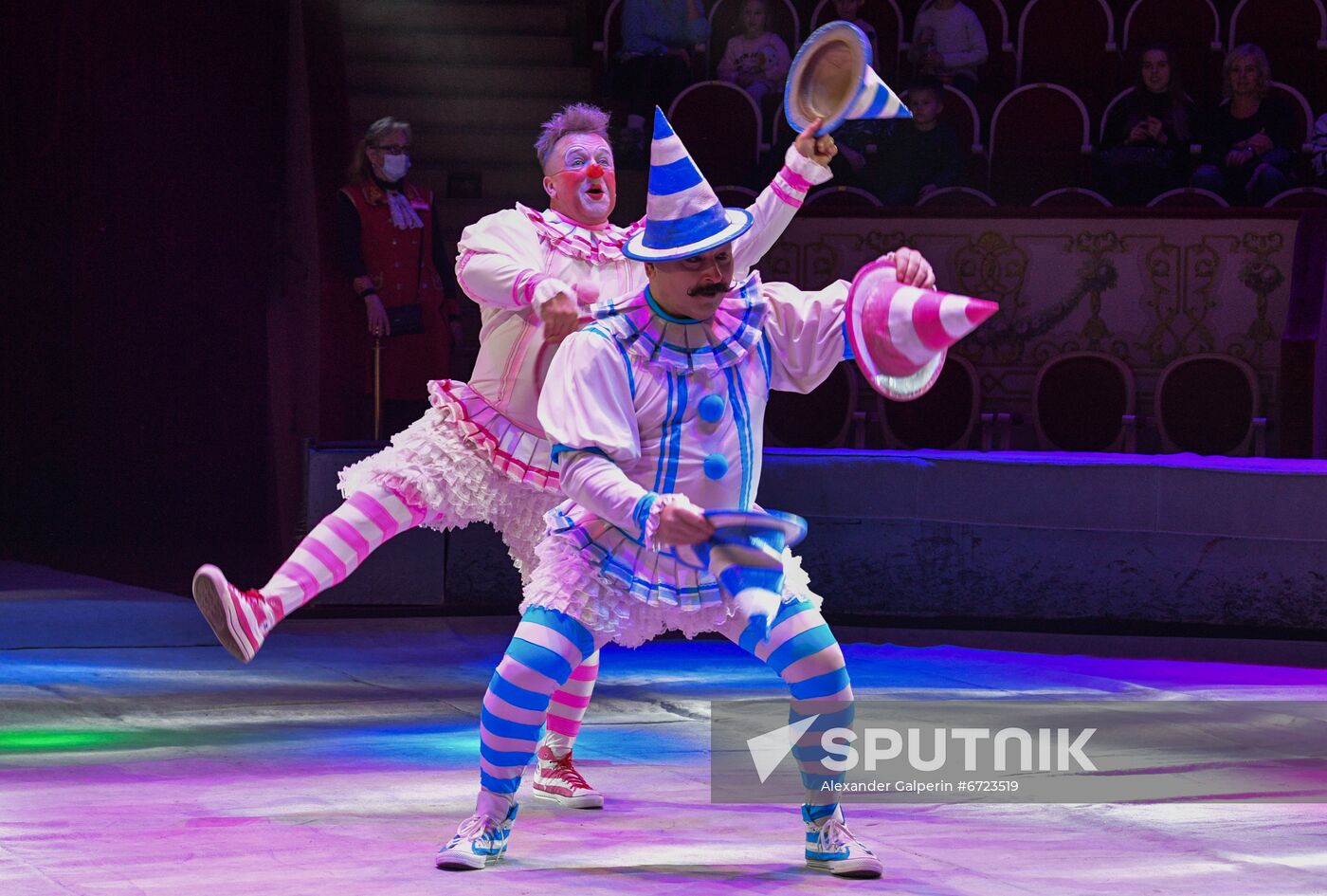 Russia Circus Clowns Festival