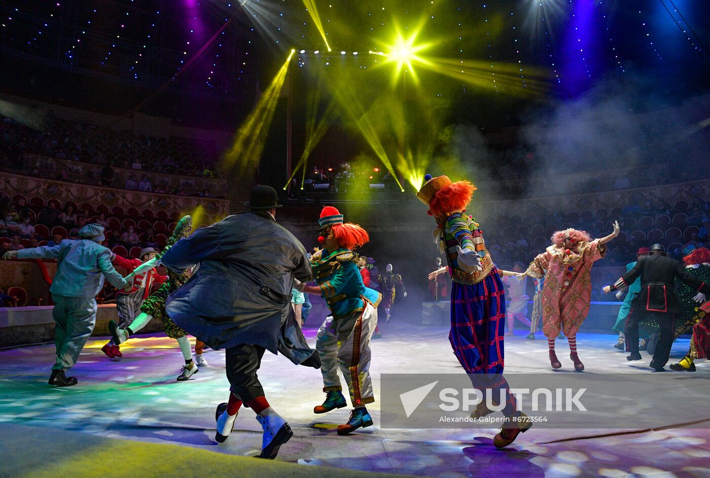 Russia Circus Clowns Festival