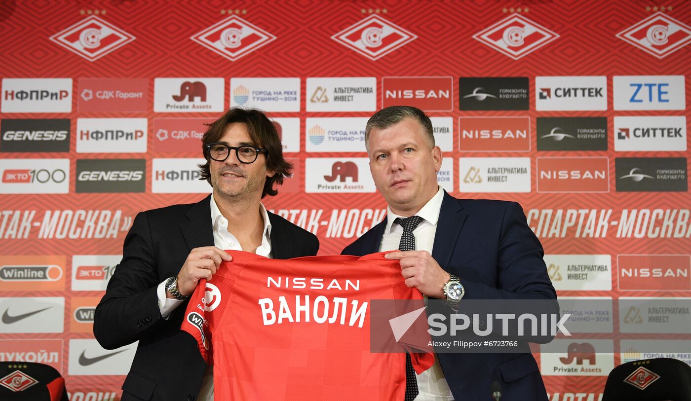 Russia Soccer Spartak New Coach