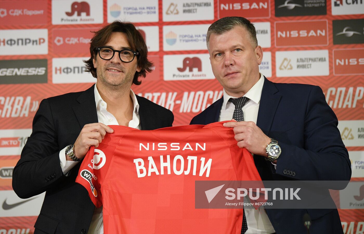 Russia Soccer Spartak New Coach