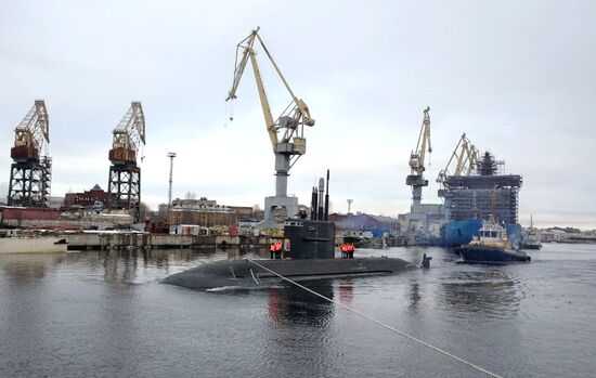 Russia Kronstadt Submarine