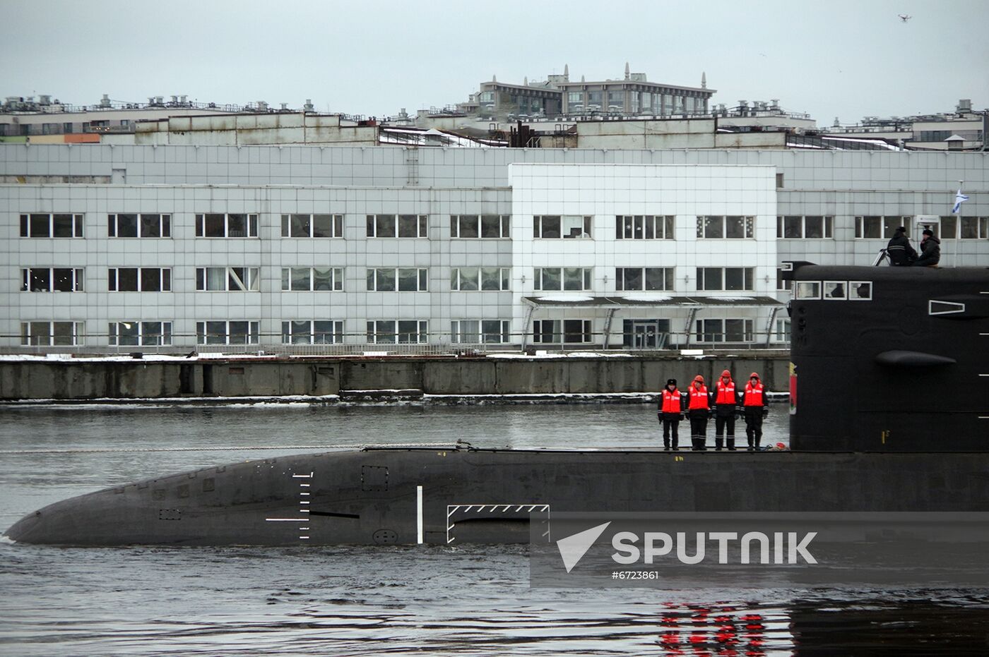 Russia Kronstadt Submarine