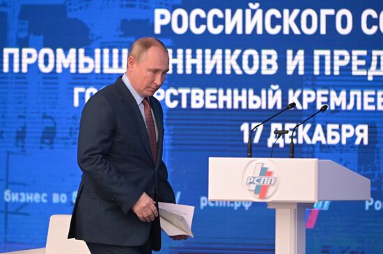 Russia RSPP Congress