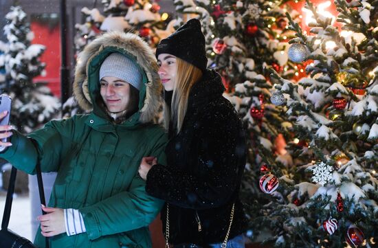 Russia New Year Festive Season Preparations