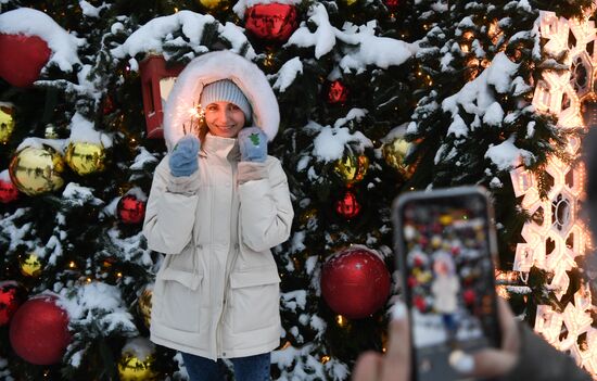 Russia New Year Festive Season Preparations