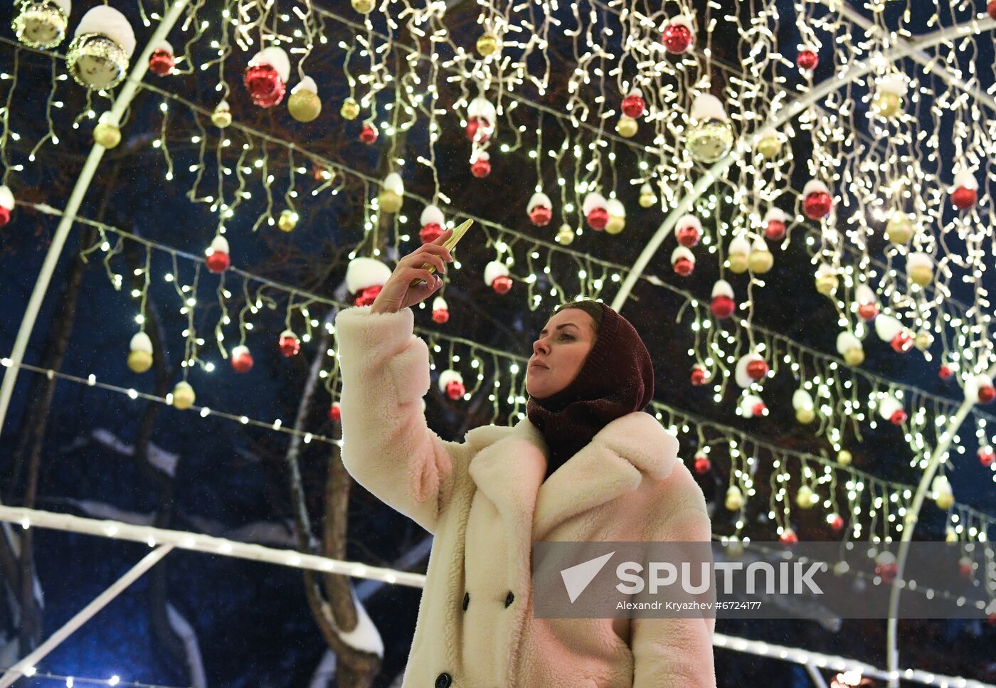 Russia New Year Festive Season Preparations