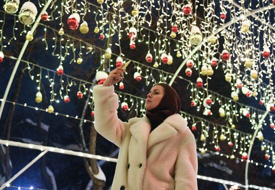Russia New Year Festive Season Preparations