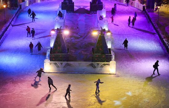 Russia New Year Festive Season Preparations