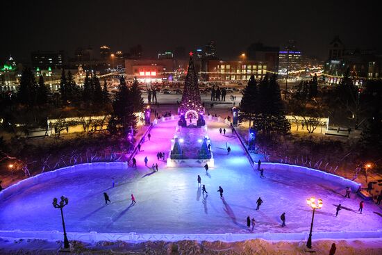 Russia New Year Festive Season Preparations