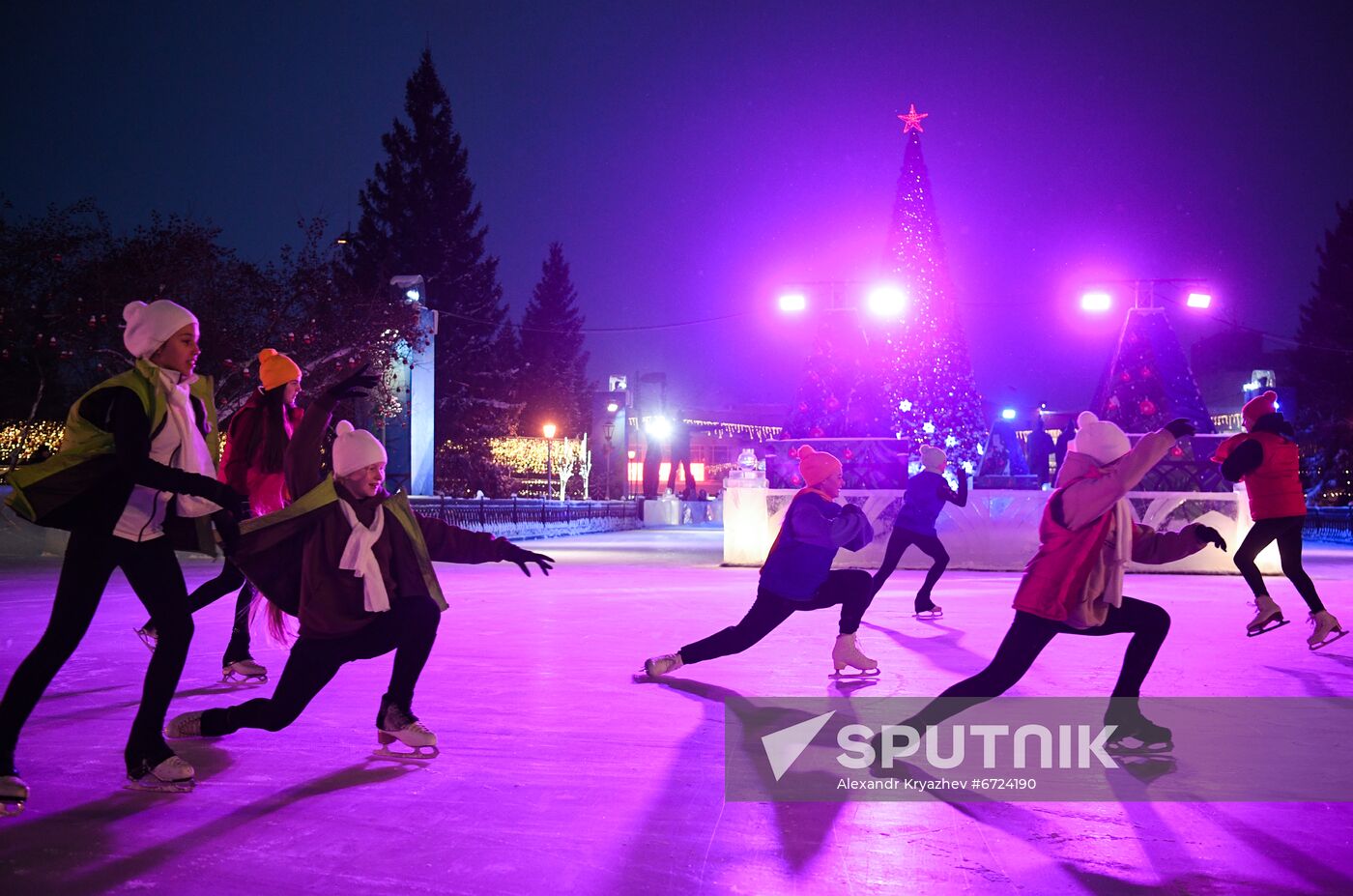 Russia New Year Festive Season Preparations