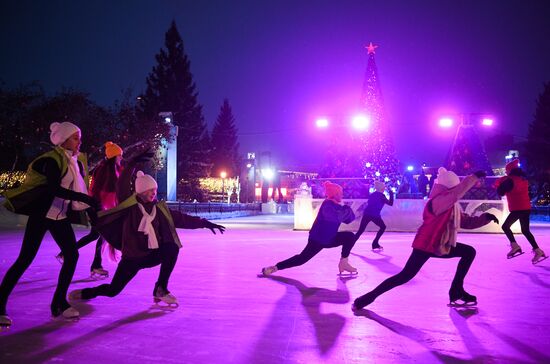 Russia New Year Festive Season Preparations