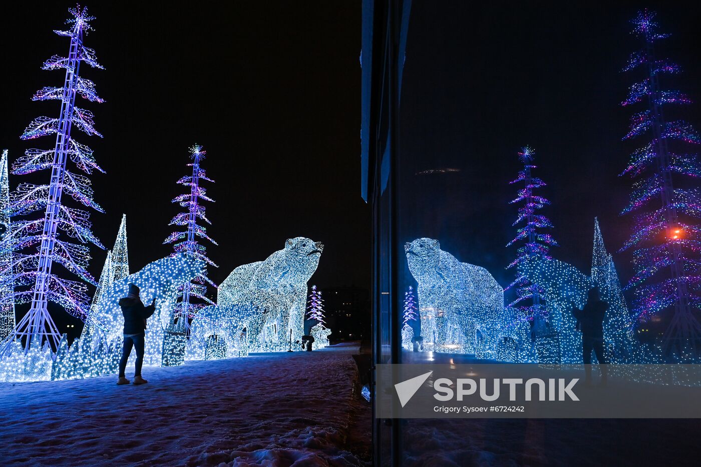 Russia New Year Festive Season Preparations