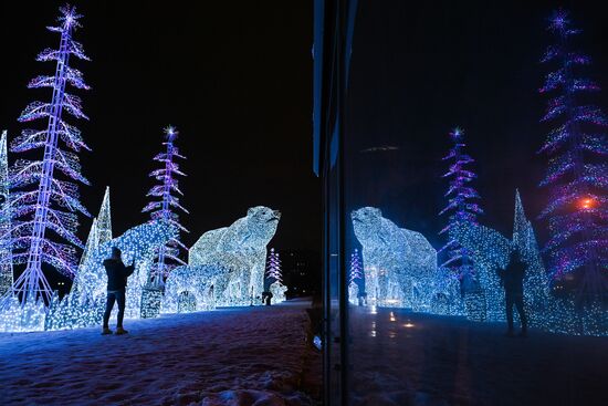Russia New Year Festive Season Preparations