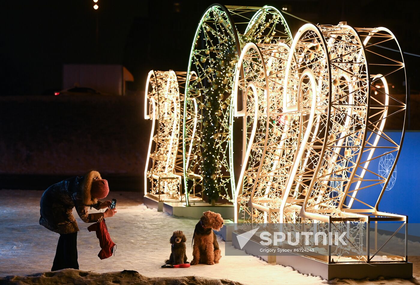 Russia New Year Festive Season Preparations