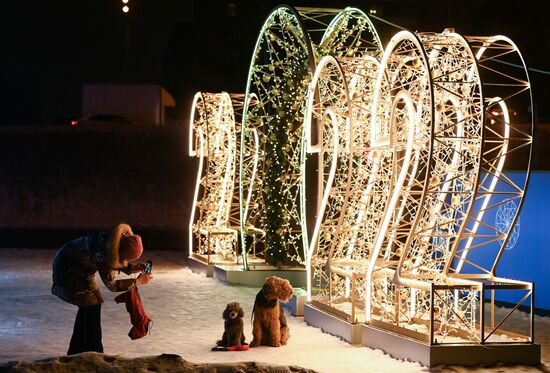 Russia New Year Festive Season Preparations