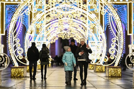 Russia New Year Festive Season Preparations