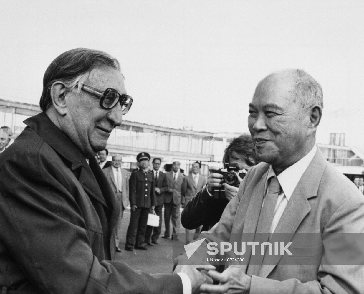 First Vice Premier of the People's Republic of China Yao Yilin visits Soviet Union