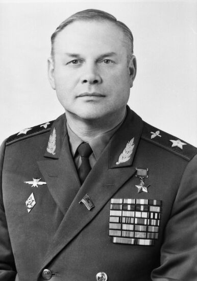 Military pilot Alexander Silantyev