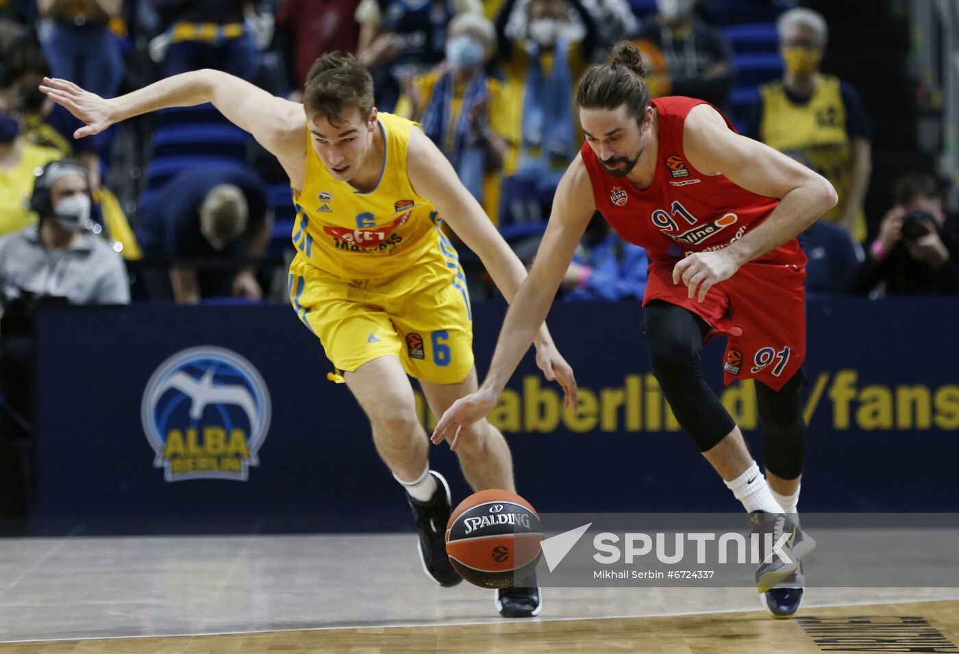 Germany Basketball Euroleague Alba - CSKA