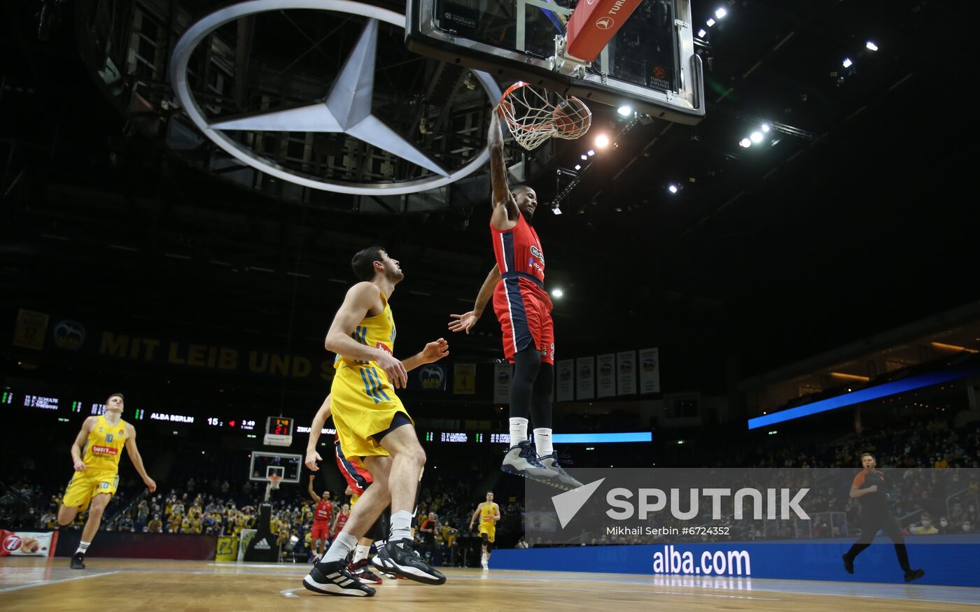 Germany Basketball Euroleague Alba - CSKA