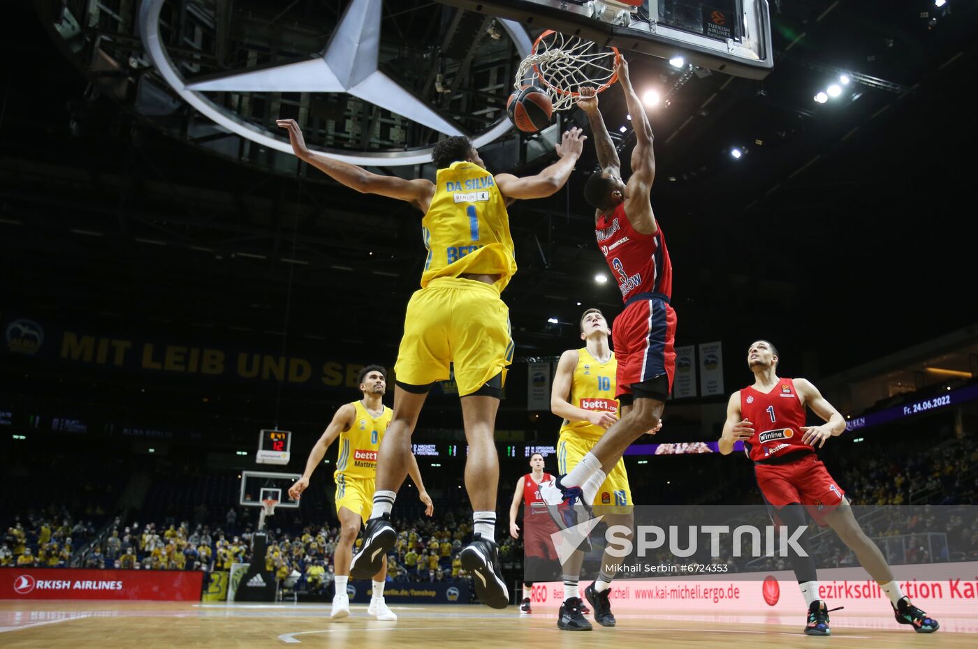 Germany Basketball Euroleague Alba - CSKA