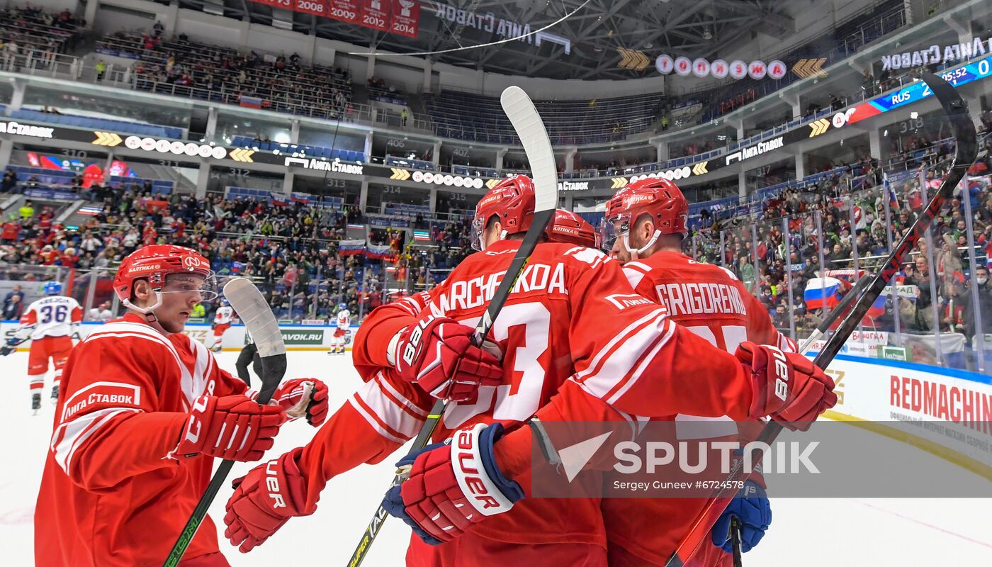 Russia Ice Hockey Euro Tour Russia - Czech Republic