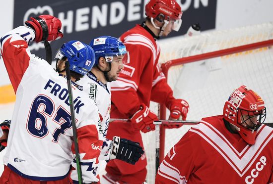 Russia Ice Hockey Euro Tour Russia - Czech Republic